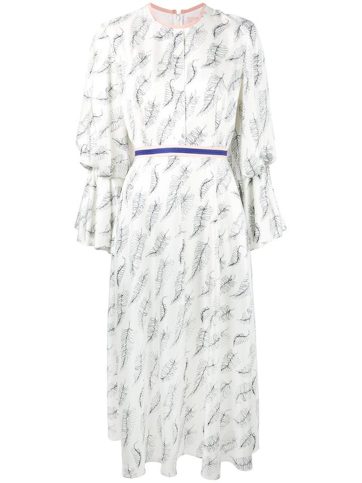 Roksanda - 'ophelia' Dress - Women - Silk - 10, White, Silk