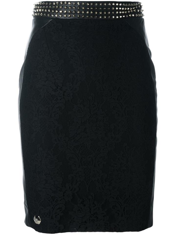 Philipp Plein 'come On' Pencil Skirt