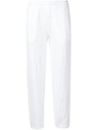 Transit Wrinkled Trousers, Women's, Size: 2, White, Cotton