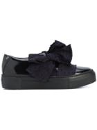 Agl Super Bow Slip-on Sneakers - Black