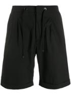 Be Able Drawstring Waist Shorts - Black