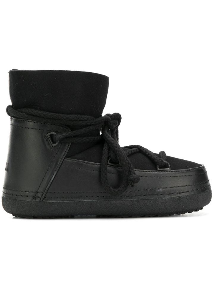 Inuiki Ankle Winter Boots - Black