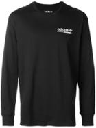 Adidas Longsleeved Logo Print T-shirt - Black