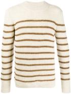 Isabel Marant Striped Knitted Jumper - Neutrals