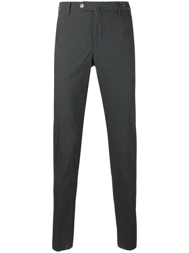Pt01 - Slim-fit Trousers - Men - Cotton/polyamide/spandex/elastane - 46, Grey, Cotton/polyamide/spandex/elastane