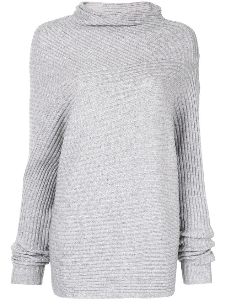 Camilla And Marc Kaia Asymmetric Turtleneck - Grey