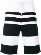 Carhartt Striped Track Shorts - White