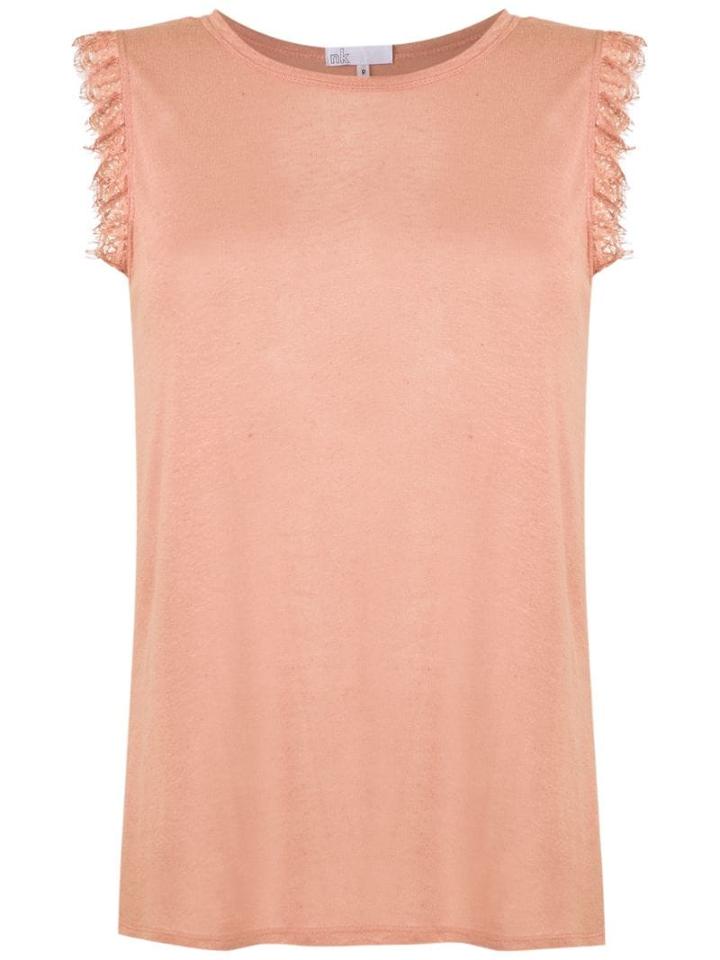 Nk Aya Lace Inserts Tank - Orange