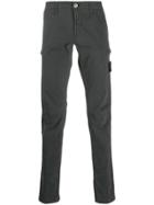 Stone Island Zippered Cargo Trousers - Grey