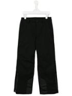 Moncler Kids Paneled Casual Trousers, Boy's, Size: 10 Yrs, Black