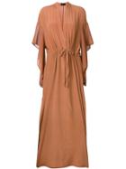 Lost & Found Ria Dunn Side Split Maxi Dress - Brown