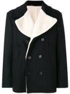 Golden Goose Deluxe Brand Double-breasted Fitted Coat - Black