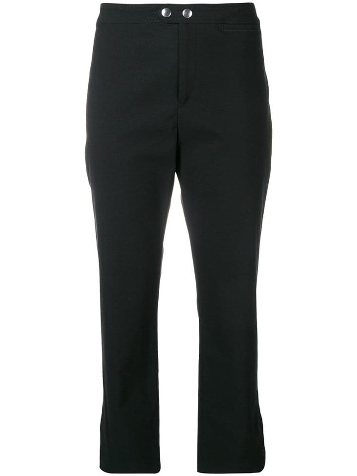 Isabel Marant Cropped Trousers - Black