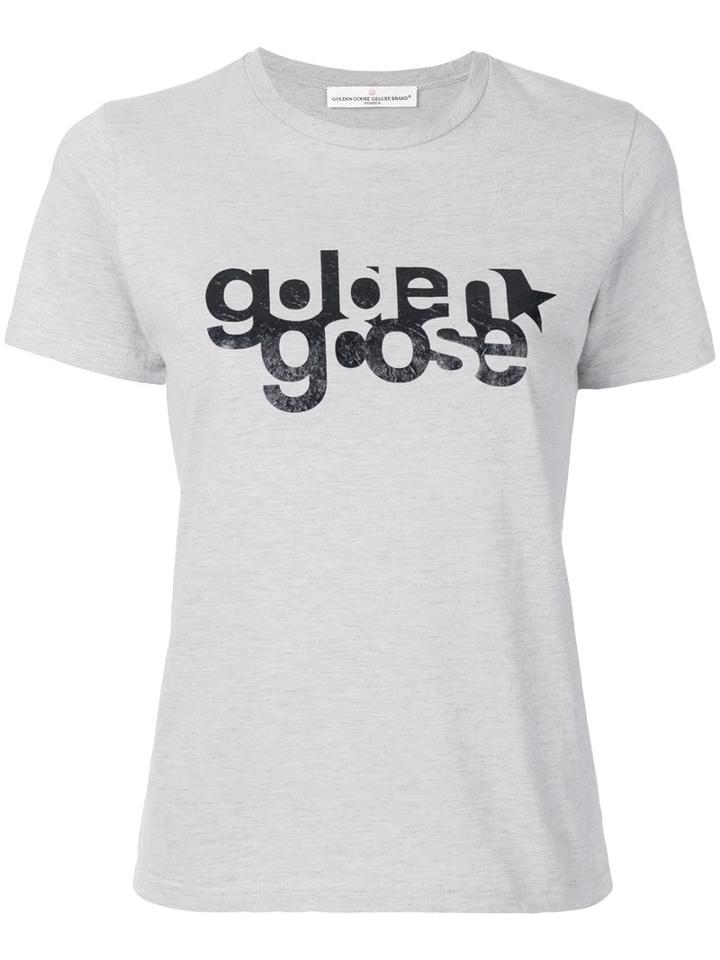 Golden Goose Deluxe Brand - Cindy T-shirt - Women - Cotton - M, Grey, Cotton