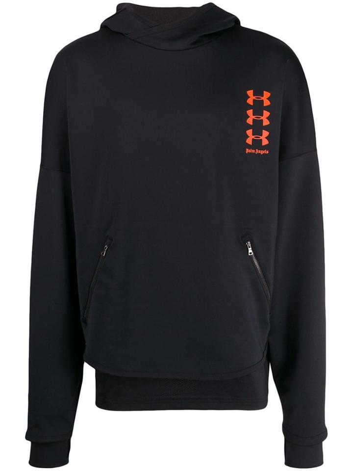 Palm Angels Palm Angels X Under Armour Hoodie - Black