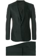 Dolce & Gabbana Patterned Three Piece Suit - Blue
