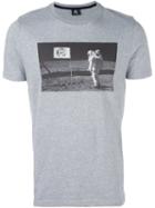 Ps By Paul Smith Digital Moon Print T-shirt, Men's, Size: Medium, Grey, Organic Cotton