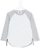 Lost And Found Kids - Raglan Top - Kids - Cotton - 4 Yrs, Grey