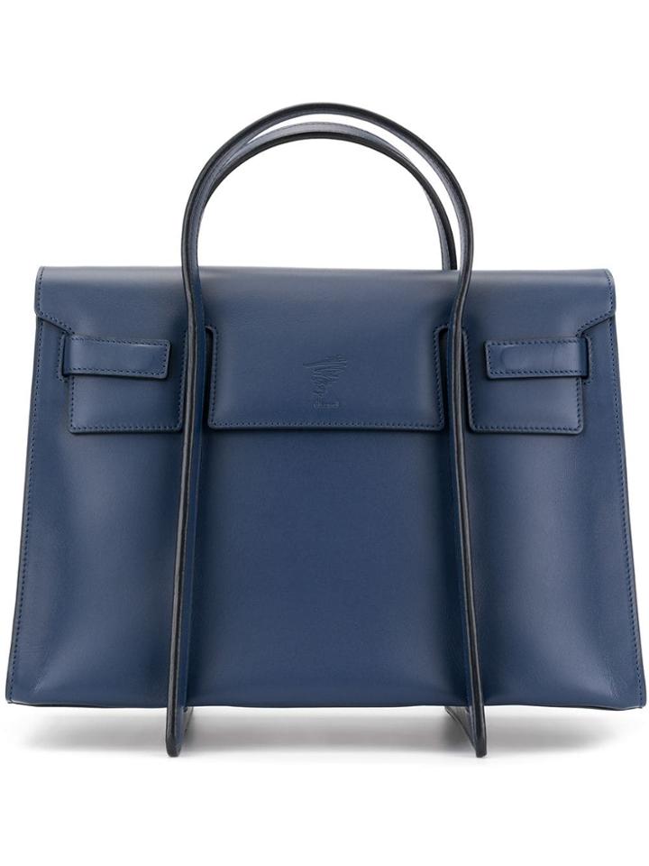 Discord Yohji Yamamoto Aerial Small Tote Bag - Blue