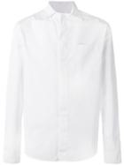 Giorgio Armani Plain Shirt, Men's, Size: 42, White, Cotton