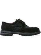 Santoni Tweed Derby Shoes