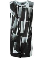 Ann Demeulemeester Abstract Print Dress