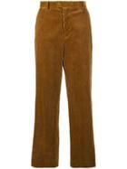 08sircus Wide-leg Corduroy Trousers - Brown