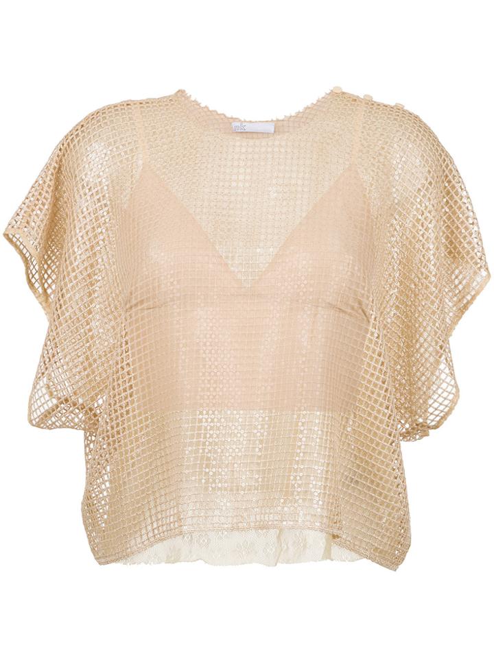 Nk Tricot Blouse - Nude & Neutrals