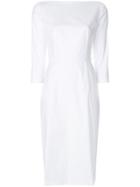 Prada Classic Shift Dress - White