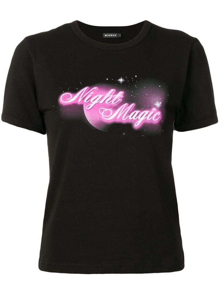Misbhv Night Magic T-shirt - Black