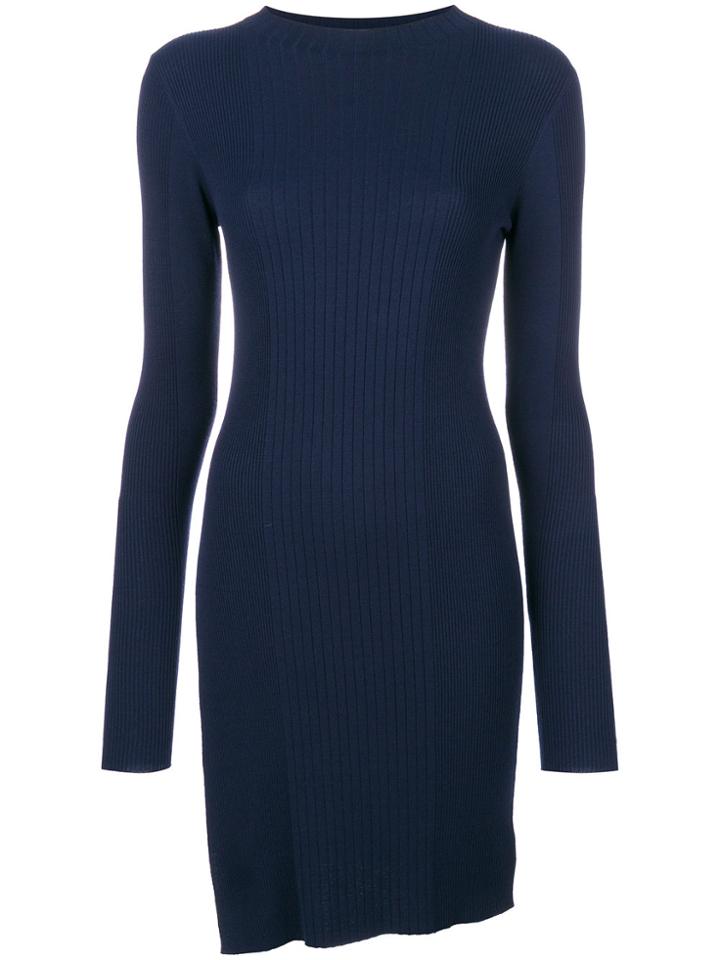 Theory Side Slit Jumper - Blue