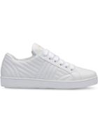 Prada Quilted Leather Sneakers - White