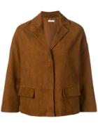 P.a.r.o.s.h. Oversized Single-breasted Jacket - Brown