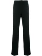Moschino Satin Tape Flared Trousers - Black