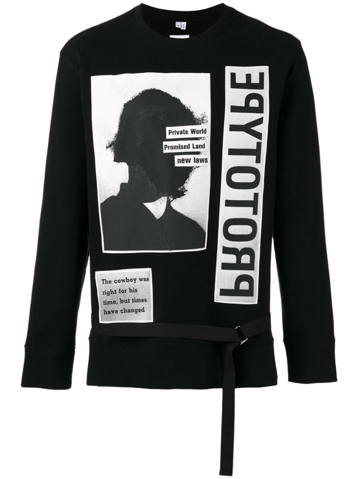 Helmut Lang Helmut Lang X Travis Scott Prototype Print Sweatshirt -