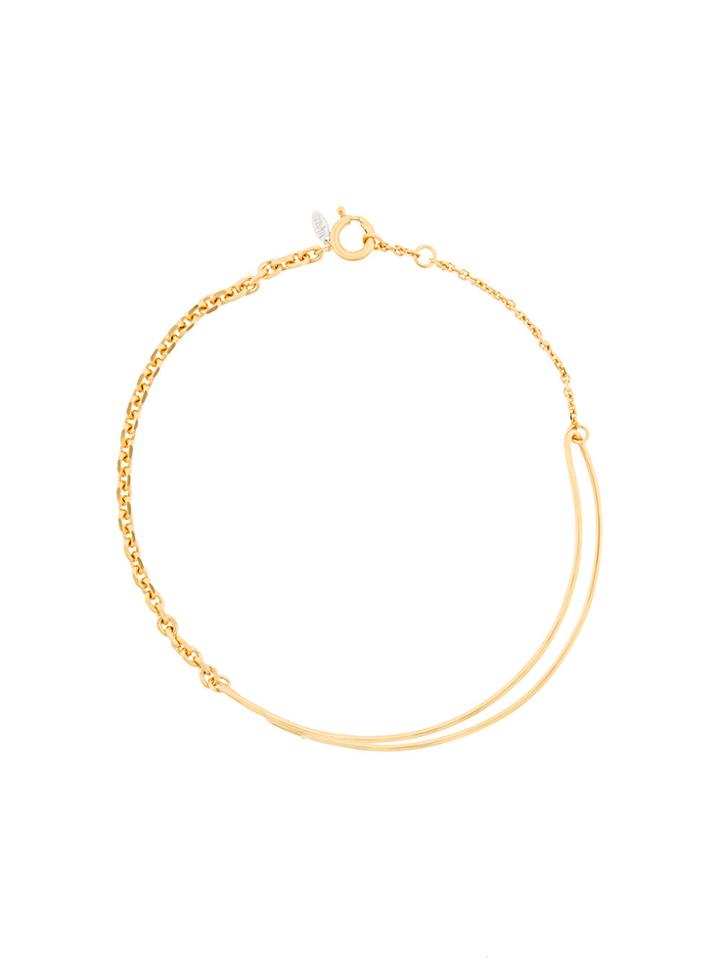Wouters & Hendrix Technofossils Choker Bend Necklace - Metallic