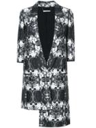Thomas Wylde Asymmetric Printed Blazer - Black