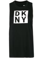 Dkny Front Logo T-shirt - Black