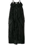 Ports 1961 Oversized Creased Dress - Black