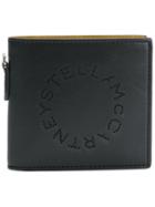 Stella Mccartney Perforated Logo Wallet - Black
