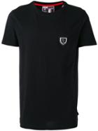 Plein Sport Chest Patch T-shirt, Men's, Size: Small, Black, Cotton