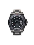 Mad Paris Black Submarine Date Rolex Stainless Steel Watch - 101 -