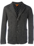 Barena Three Button Blazer, Men's, Size: 50, Grey, Cotton/wool/acrylic