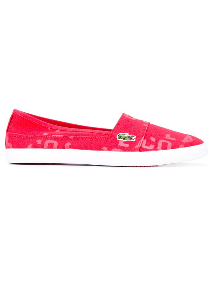 Lacoste Slip On Sneakers - Red