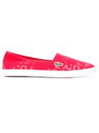 Lacoste Slip On Sneakers - Red
