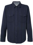 Outerknown - Heavy Striped Shirt - Men - Cotton - Xl, Blue, Cotton
