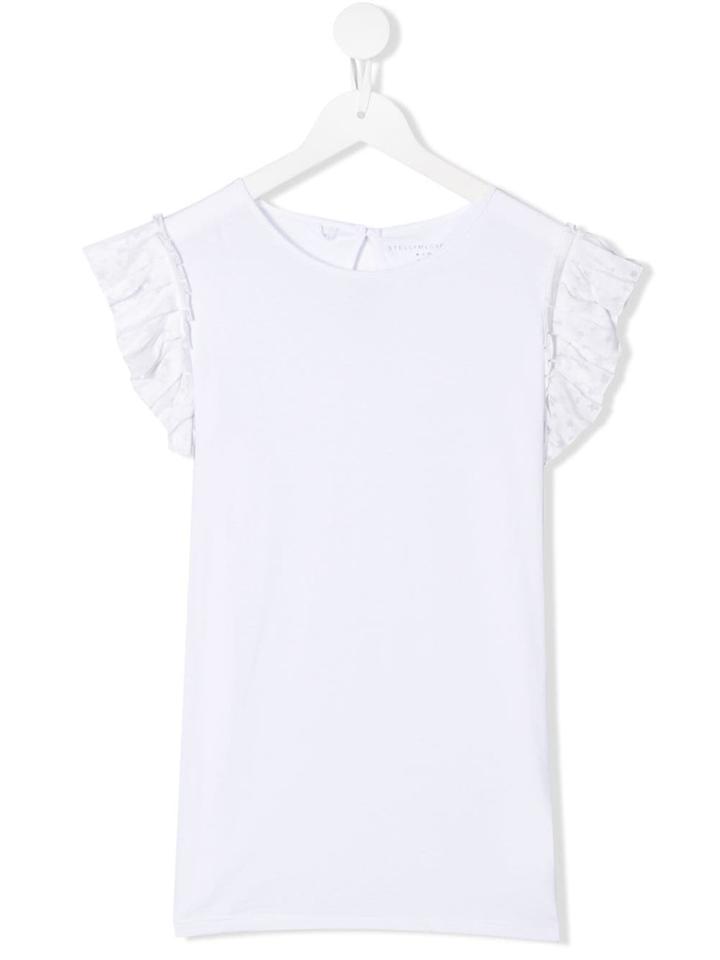 Stella Mccartney Kids Ruffled Tank Top - White
