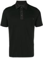Prada Chest Pocket Polo Shirt - Black