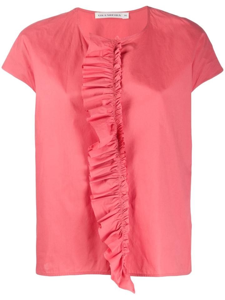 Lis Lareida Betty Ruffle Blouse - Pink