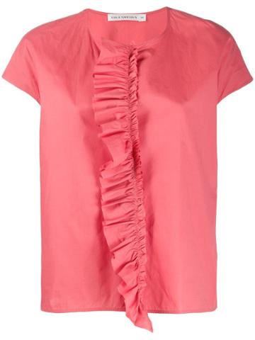 Lis Lareida Betty Ruffle Blouse - Pink